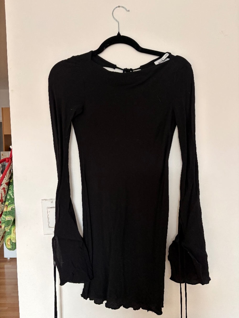 Mini black dress - Fluid